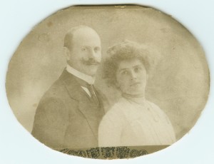 Meine Großeltern Jlius und Margarete Sommerfeld, vermutlich um 1913